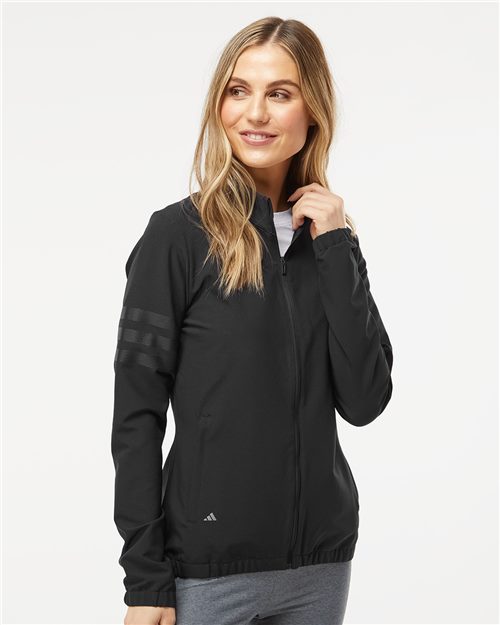 Adidas Women's Wind Resistant Full-Zip Jacket - A268 - EMBROIDERED