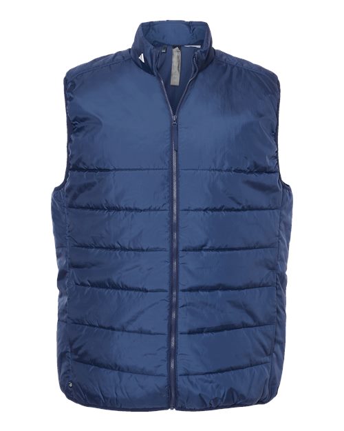 Adidas Men's Puffer Full-Zip Vest - A572 - EMBROIDERED