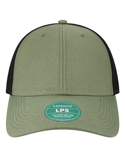 LEGACY Lo-Pro Snapback Trucker Cap - LPS - EMBROIDERED