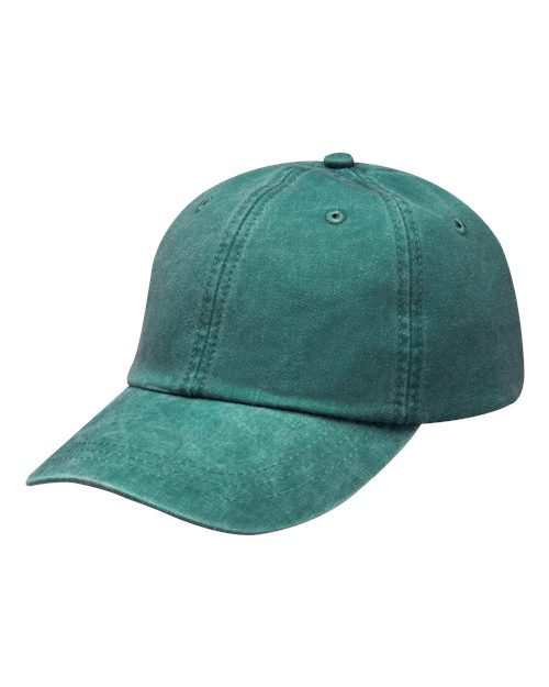 Adams Headwear Optimum Pigment-Dyed Dad Hat - LP101 - EMBROIDERED