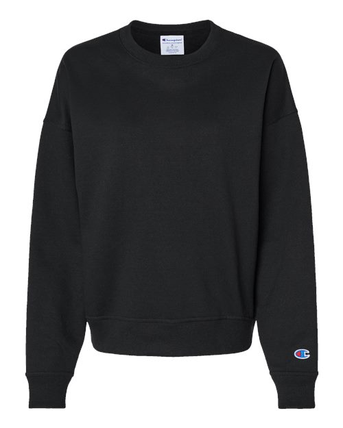 Champion Women's Powerblend® Crewneck Sweatshirt - SL650 - EMBROIDERED