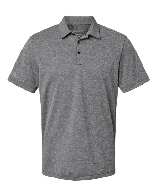 Adidas Men's Heathered Polo - A582 - EMBROIDERED