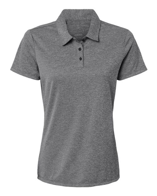 Adidas Women's Heathered Polo - A583 - EMBROIDERED