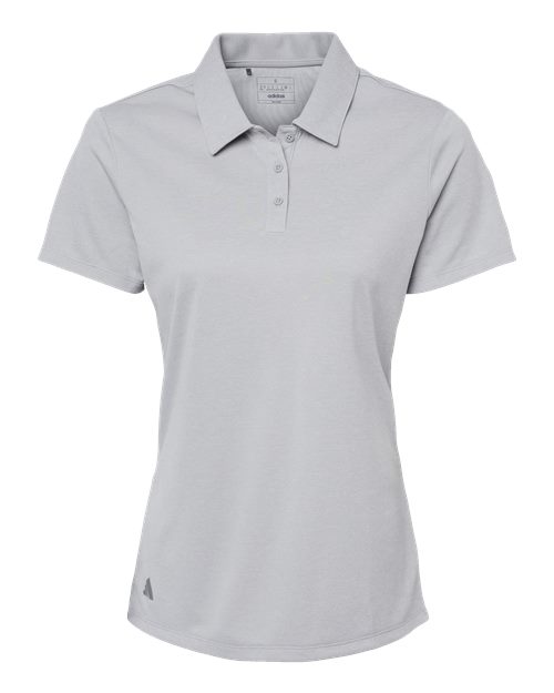 Adidas Women's Heathered Polo - A583 - EMBROIDERED