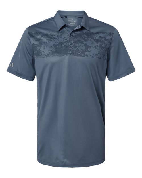Adidas. Men's Camo Chest Print Polo. A585