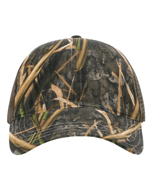 Richardson Garment Washed Printed Trucker Cap - 111P - EMBROIDERED