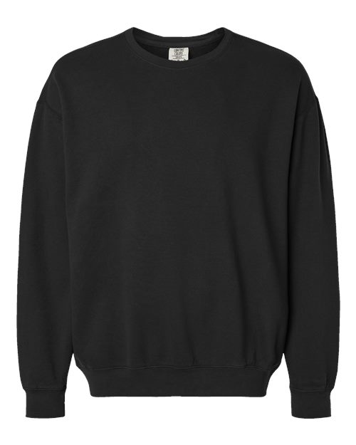 Comfort Colors Unisex Garment-Dyed Lightweight Crewneck Sweatshirt - 1466 - EMBROIDERED
