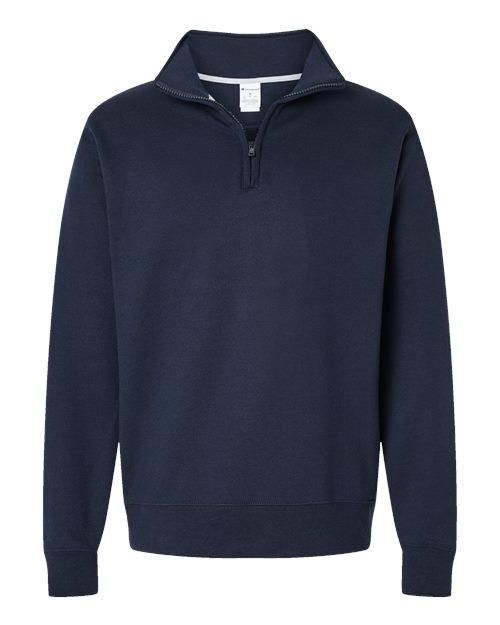 Champion Unisex Powerblend® Quarter-Zip Pullover - S450 - EMBROIDERED