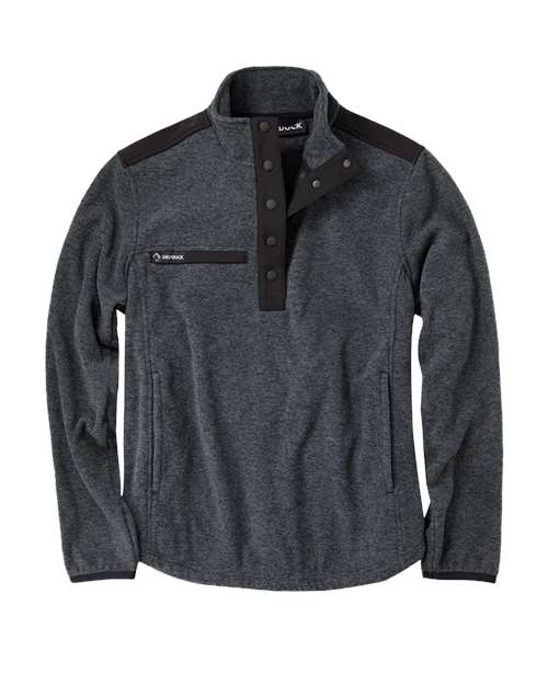 DRI DUCK Women's Sierra Melange Fleece Pullover - 9341 - EMBROIDERED