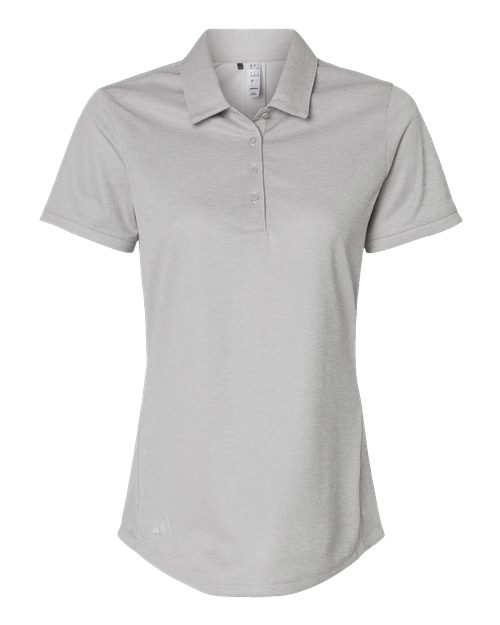 Adidas Women's Space Dyed Polo - A592 - EMBROIDERED