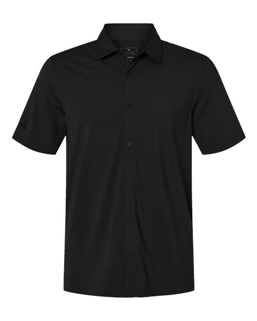 Adidas. Men's Button Down Short Sleeve Shirt. A595