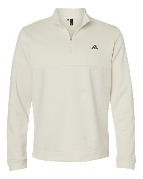 Adidas. Men's Ultimate365 Textured Quarter-Zip Pullover. A2001