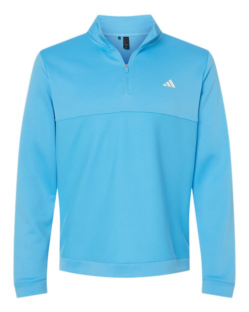Adidas. Men's Ultimate365 Textured Quarter-Zip Pullover. A2001