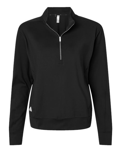 Adidas Women's Ultimate365 Quarter-Zip Pullover - A1002 - EMBROIDERED