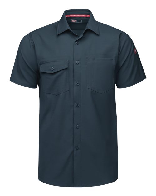 Red Kap Men's Cooling Work Shirt - TSM2 - EMBROIDERED
