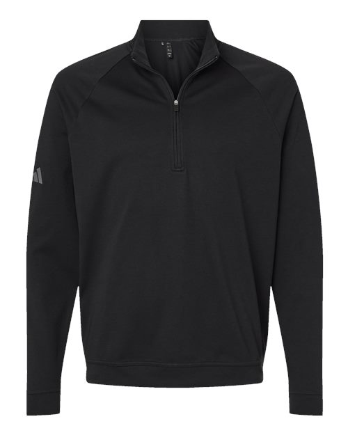 Adidas Men's Club Quarter-Zip Pullover - A598 - EMBROIDERED