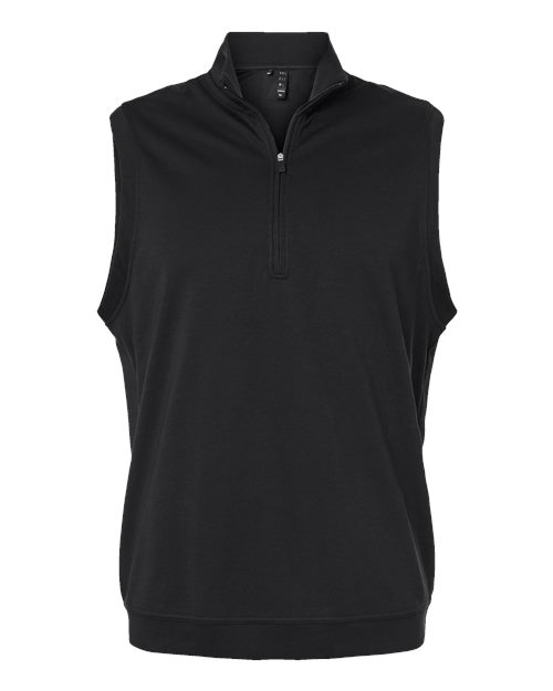 Adidas Men's Club Quarter-Zip Vest - A599 - EMBROIDERED