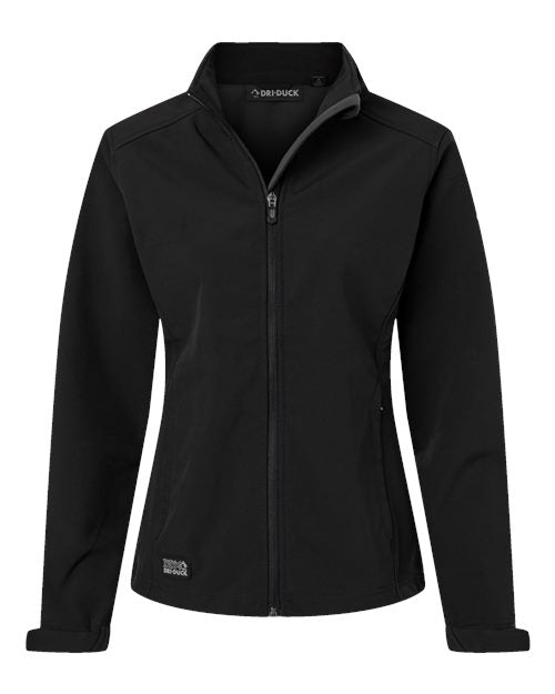 DRI DUCK Women's Motion Soft Shell Jacket - 9416 - EMBROIDERED