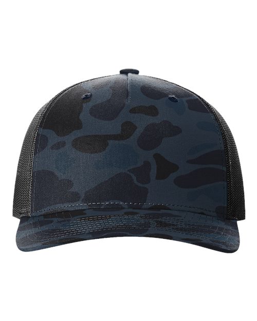 Richardson Printed Five-Panel Trucker Cap - 112PFP - EMBROIDERED