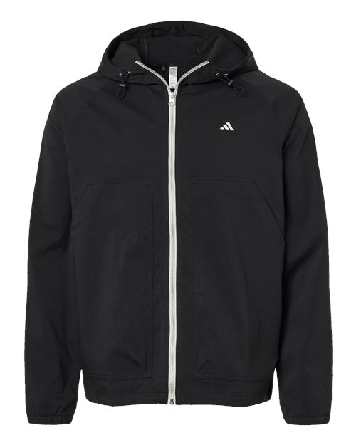 Adidas Men's Go-To Utility Durable Water-Repellent Full-Zip Jacket - A2007 - EMBROIDERED