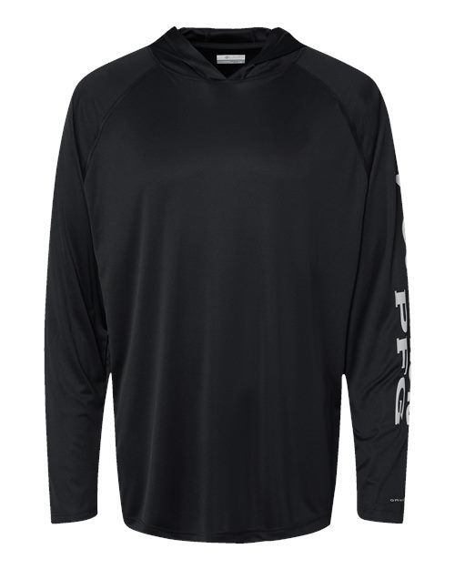 Columbia Men's PFG Terminal Tackle™ Hooded Long Sleeve T-Shirt - 212482 - EMBROIDERED