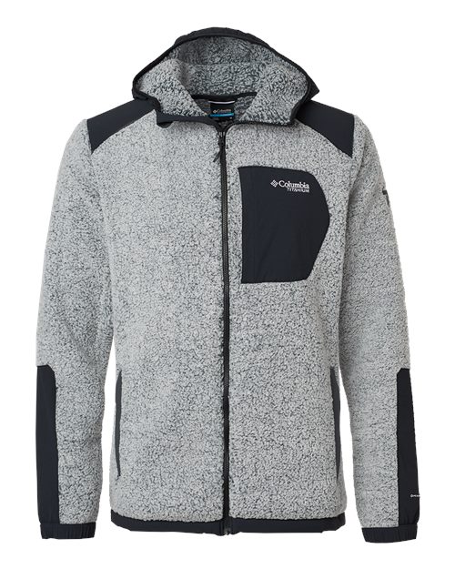 Columbia Men's Arctic Crest™ Sherpa Full-Zip Jacket - 209647 - EMBROIDERED
