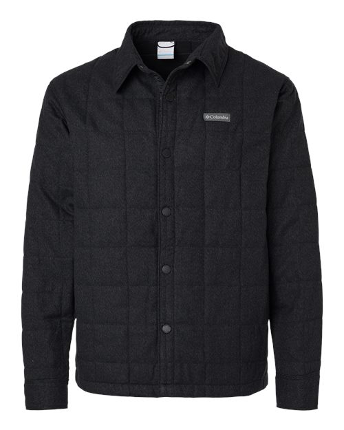 Columbia Men's Landroamer™ Quilted Shirt Jacket - 205472 - EMBROIDERED