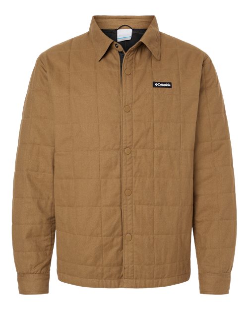 Columbia Men's Landroamer™ Quilted Shirt Jacket - 205472 - EMBROIDERED