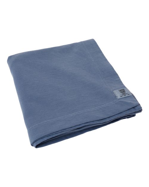 Comfort Colors Garment-Dyed Fleece Dorm Blanket - 15BT - EMBROIDERED