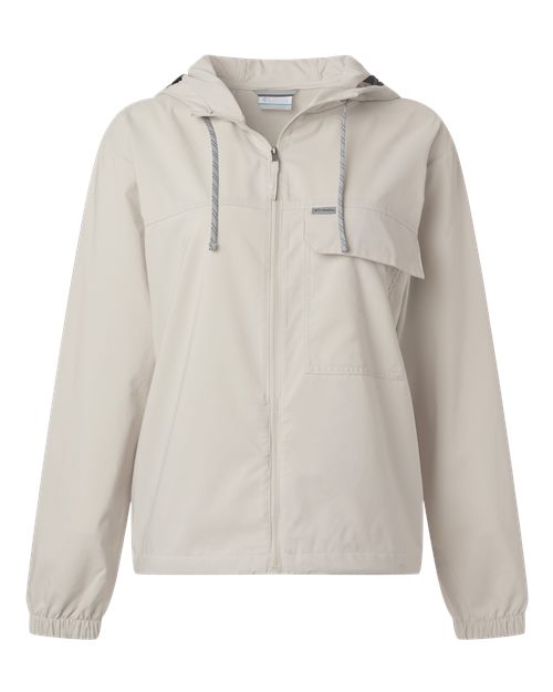 Columbia Women's Skien Valley™ Hooded Lightweight Jacket - 212428 - EMBROIDERED