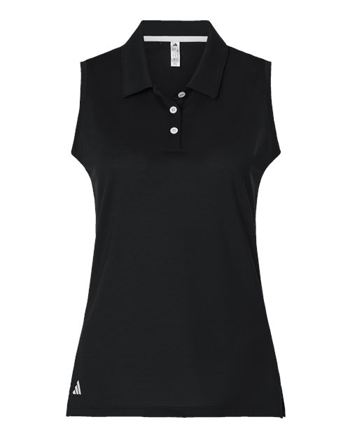 Adidas Women's Ottoman Sleeveless Polo - A1005 - EMBROIDERED
