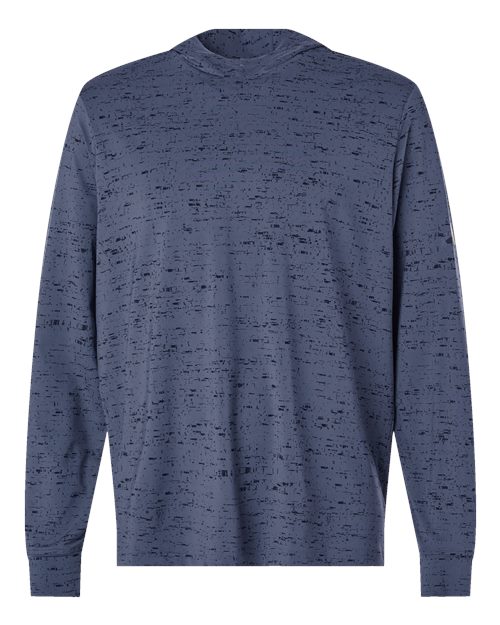 Adidas Men's Performance Hooded Long Sleeve T-Shirt - A2010 - EMBROIDERED