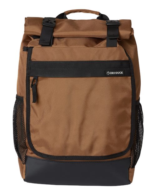 DRI DUCK Roll Top Backpack - 1410DD - EMBROIDERED