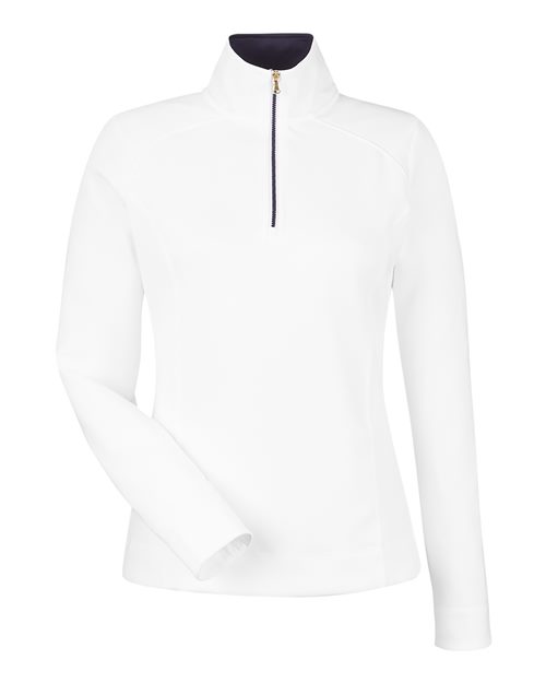 Fairway & Greene Women's Wells Tech Quarter-Zip Pullover - F12250 - EMBROIDERED