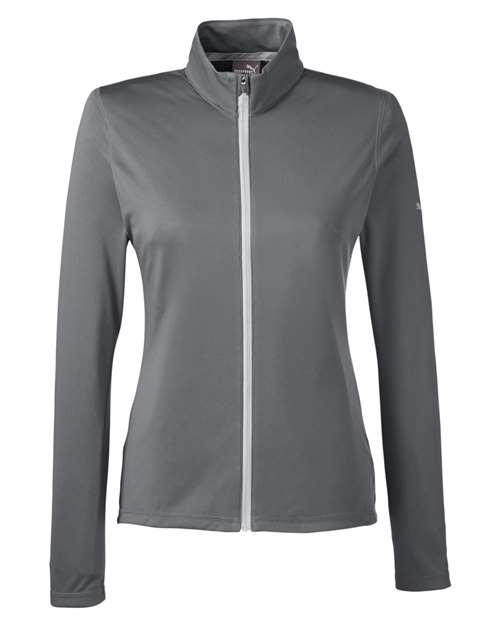 Puma Golf Women's Icon Full-Zip Jacket - 596803 - EMBROIDERED