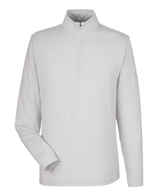 Puma Golf Men's Bandon Quarter-Zip Pullover - PG400 - EMBROIDERED
