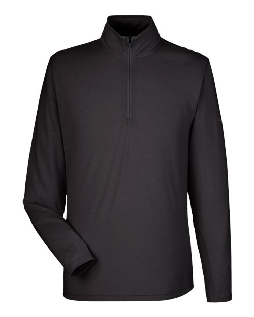 Puma Golf Men's Bandon Quarter-Zip Pullover - PG400 - EMBROIDERED