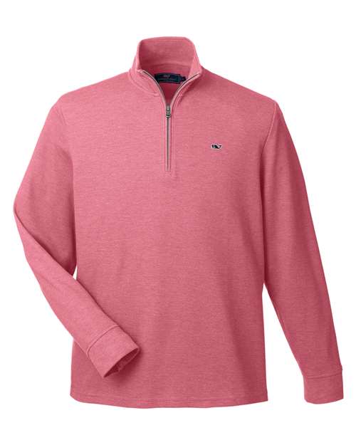 vineyard vines Men's Saltwater Quarter-Zip Pullover - K002708 - EMBROIDERED