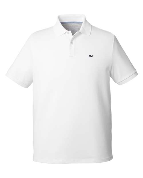 vineyard vines Men's Edgartown Pique Polo - G011147 - EMBROIDERED