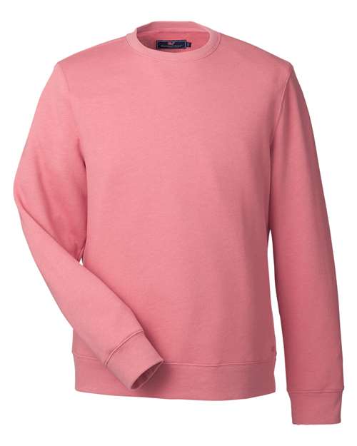 vineyard vines Men's Garment-Dyed Crewneck Sweatshirt - K002711 - EMBROIDERED