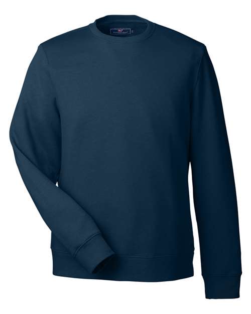 vineyard vines Men's Garment-Dyed Crewneck Sweatshirt - K002711 - EMBROIDERED