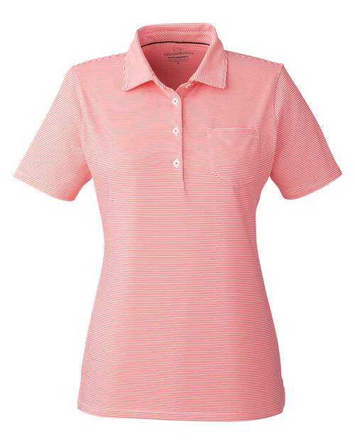 vineyard vines Women's Fanshell Polo - G001320 - EMBROIDERED