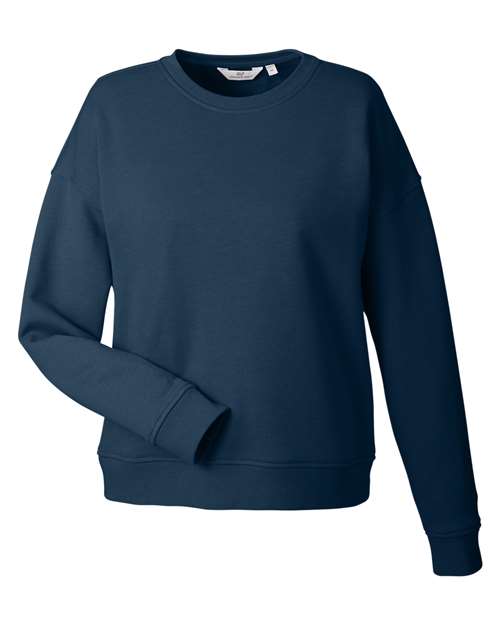 vineyard vines Women's Garment-Dyed Crewneck Sweatshirt - K002794 - EMBROIDERED