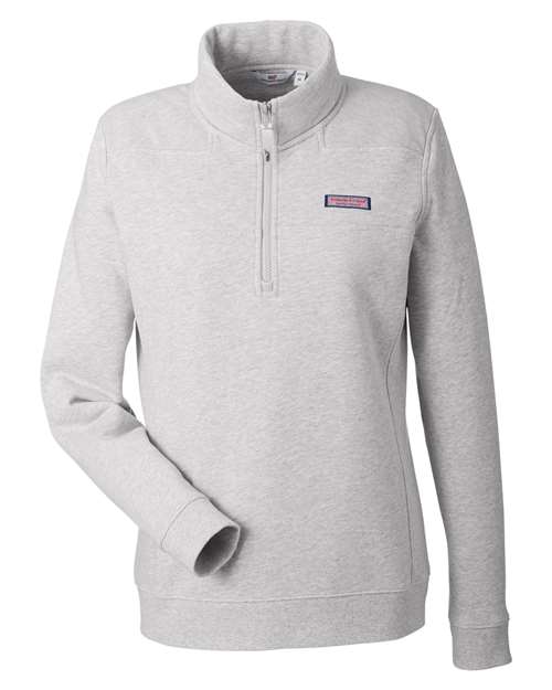 vineyard vines Women’s Collegiate Shep Quarter-Zip Sweatshirt - K002795 - EMBROIDERED