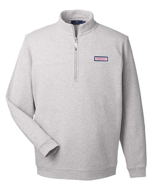 vineyard vines Men's Collegiate Shep Quarter-Zip Sweatshirt - K002712 - EMBROIDERED