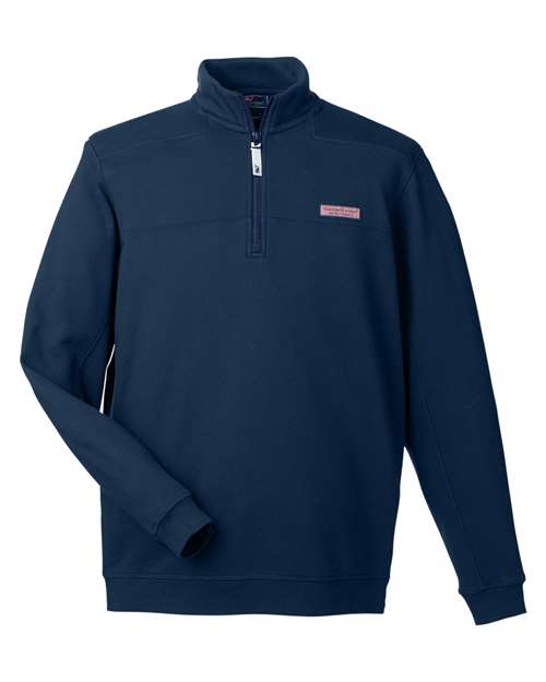 vineyard vines Men's Collegiate Shep Quarter-Zip Sweatshirt - K002712 - EMBROIDERED