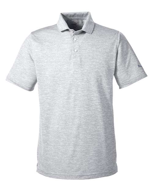 Puma Golf Men's Icon Heather Polo - 596801 - EMBROIDERED