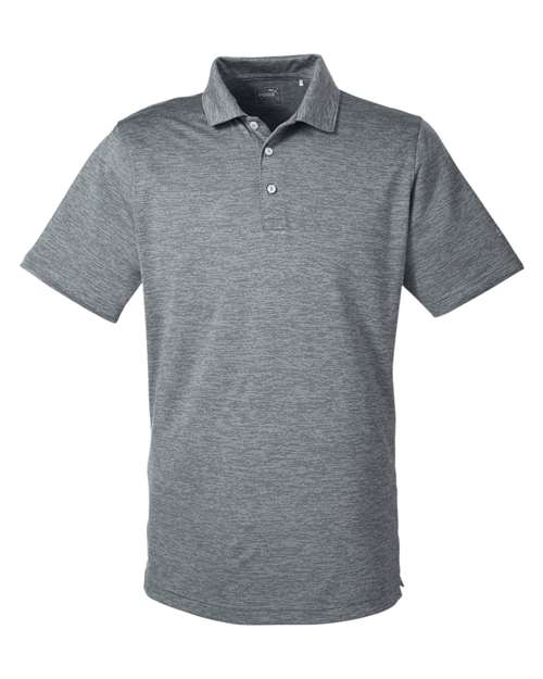 Puma Golf Men's Icon Heather Polo - 596801 - EMBROIDERED