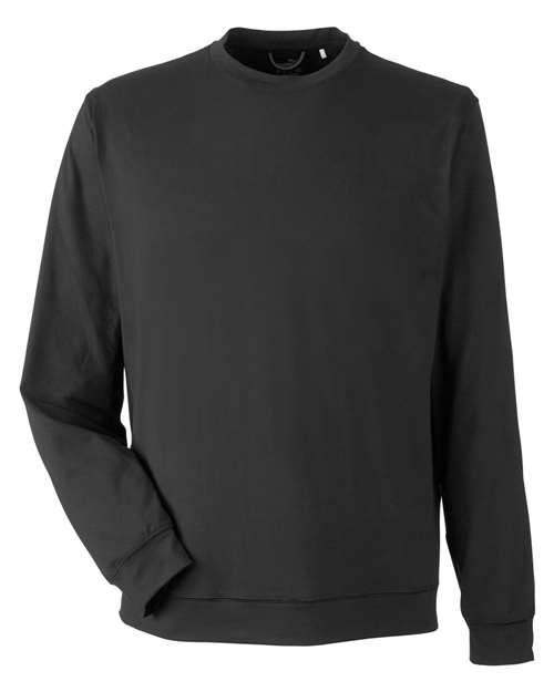 Puma Golf Men's Cloudspun Crewneck Sweatshirt - 535500 - EMBROIDERED
