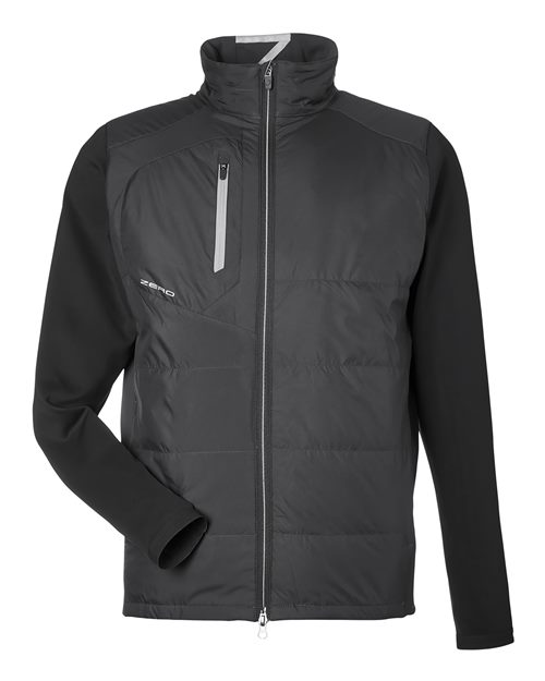 Zero Restriction Men's Lightweight Hybrid Jacket - W1018 - EMBROIDERED
